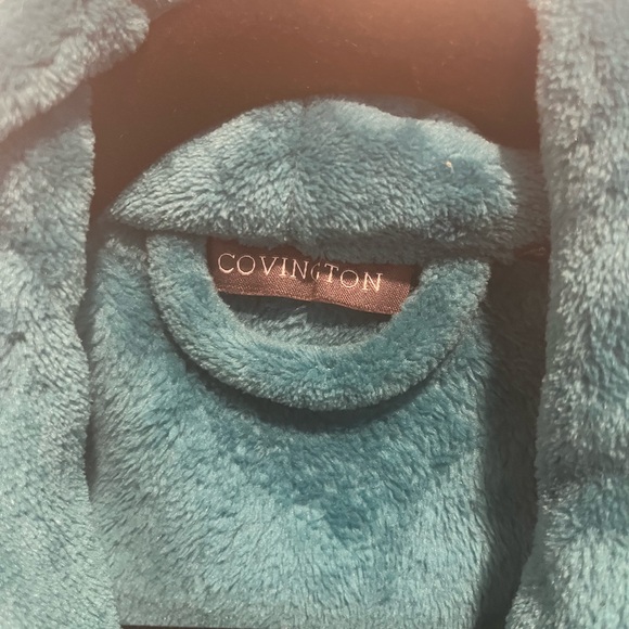 Luxurious Teal Women's Robe Small - Picture 3 of 7